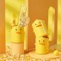 Preview: 360Home Stifthalter Cartoon Kreative niedliche gelbe Ente design 1pcs
